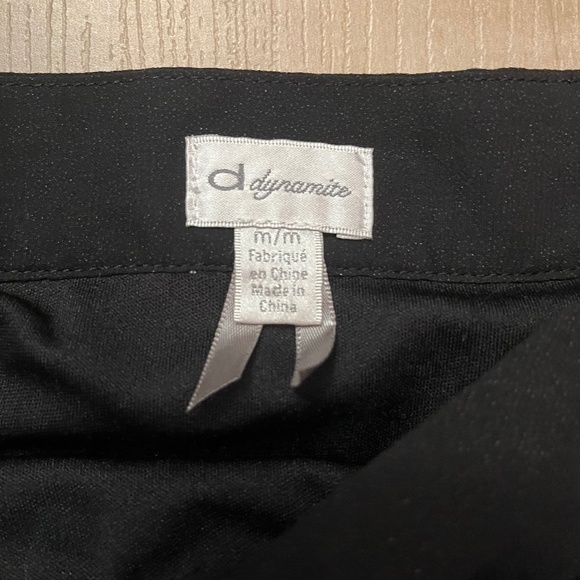 2 for $20 Dynamite Asymmetrical Black Skirt EUC - Picture 4 of 5
